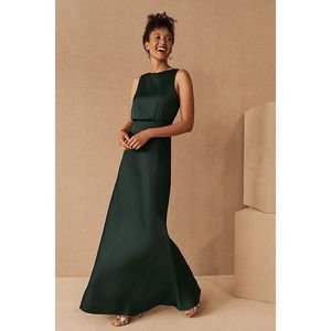 Anthropologie Sachin + Babi Beckett Satin Maxi Dress Size 0